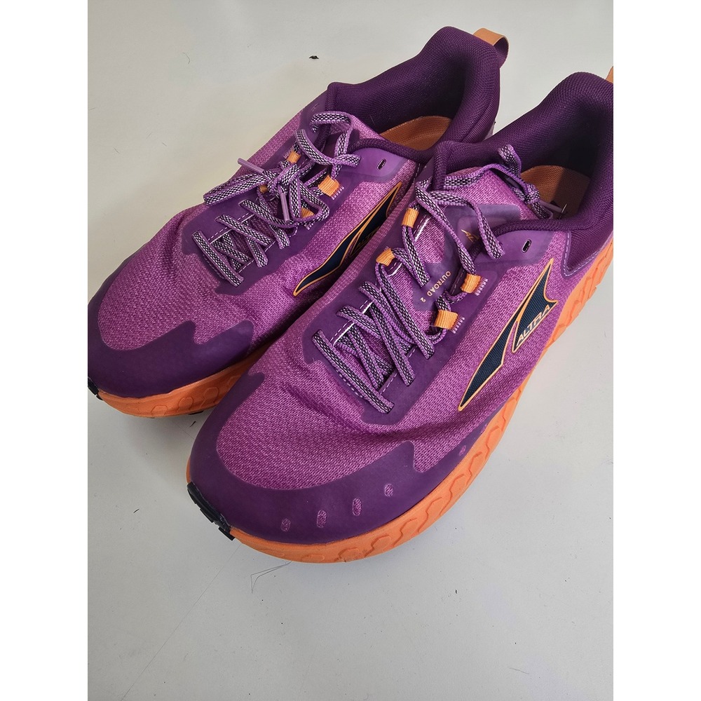 Altra Outroad 2 Trail Running Shoes Womens 11 Purple Orange Gorpcore